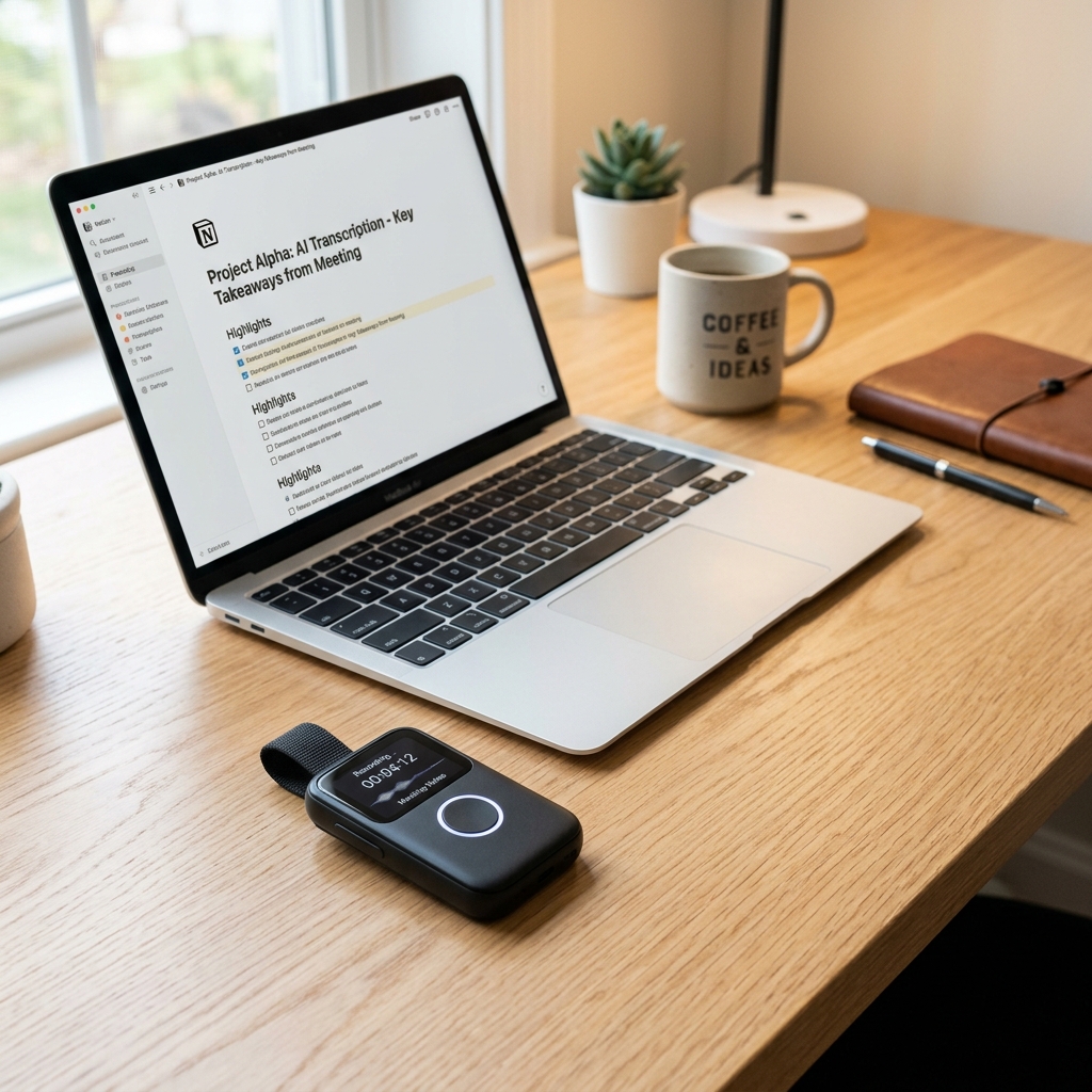 AIボイスレコーダーの利用イメージ