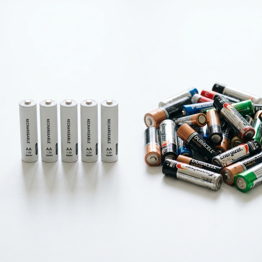 充電式vs使い捨て電池、10年で最大13万円の差が出る理由